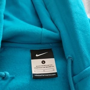Nike zipper sweat jacket with hood